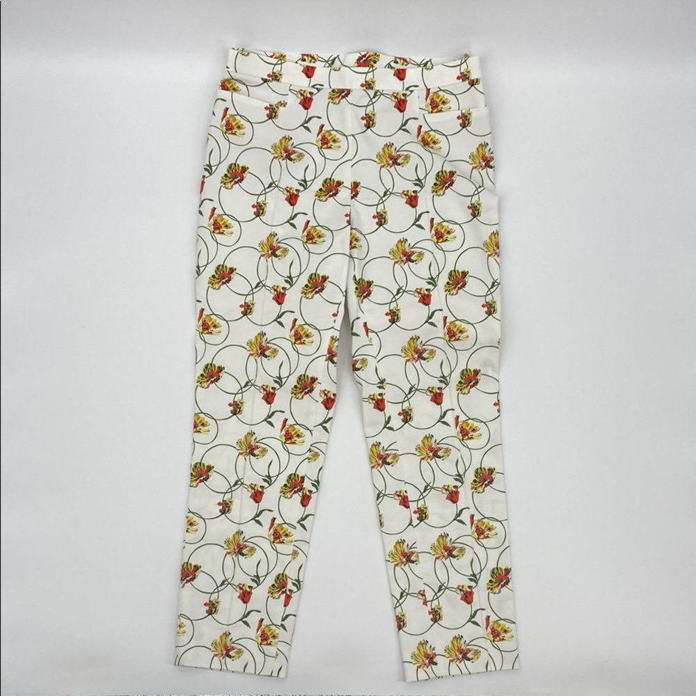 AKRIS PUNTO Floral Cotton Pants